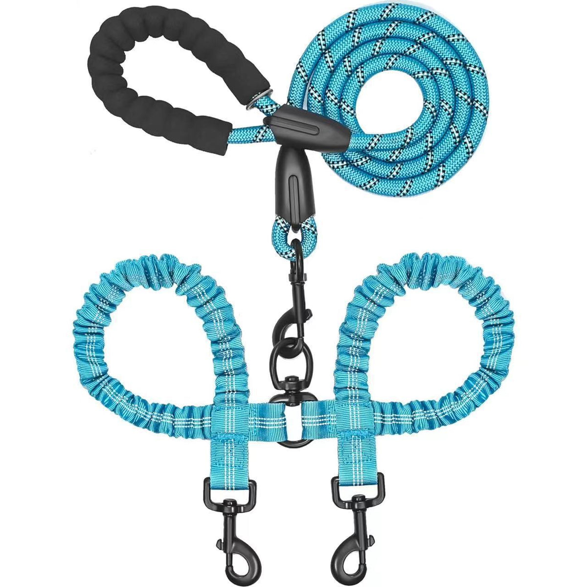 Dog One Drag Two Explosion-proof Retractable Leash