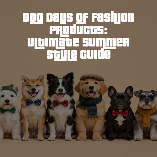 Dog Days of Fashion Products: Ultimate Summer Style Guide