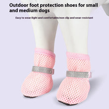 Summer Non-slip Breathable And Wearable Dog Shoes