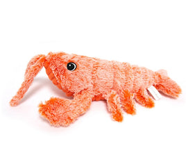 USB Charging Simulation Lobster Funny Dog Plush Toys