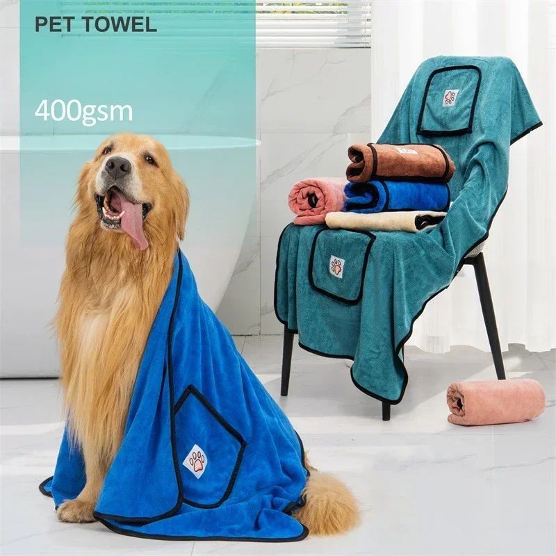 Pet Towel Bathrobe Water Absorbent And Quick Drying