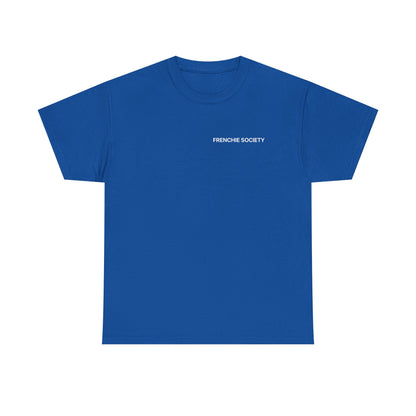 Frenchie Society Blue T-Shirt Dog Lover Tee