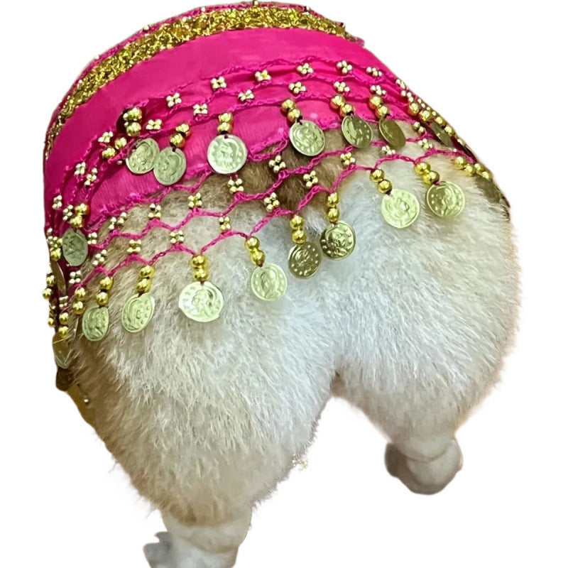 Belly Dance Fart Chain Sequined Waist Chain