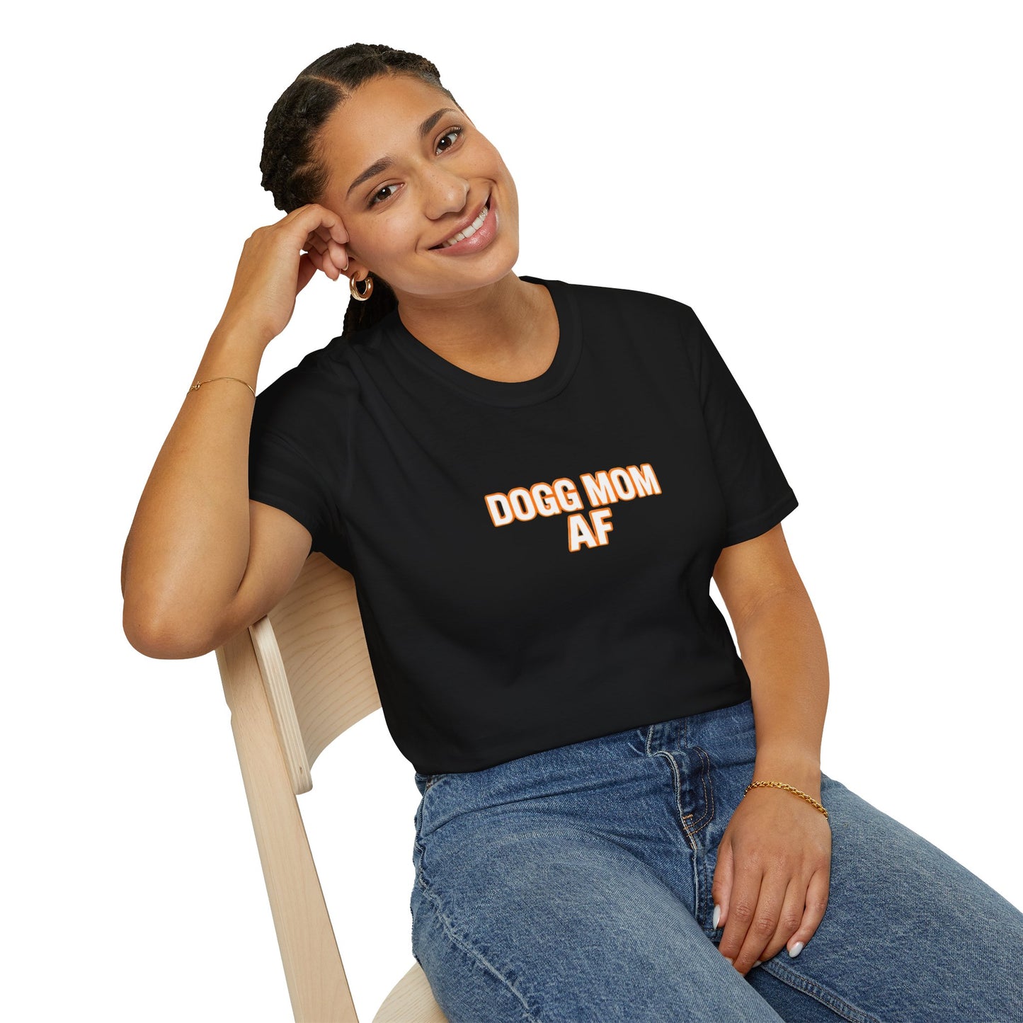 Dogg Mom AF T-Shirt — Funny Dog Mom Tee, Pet Lover Gift