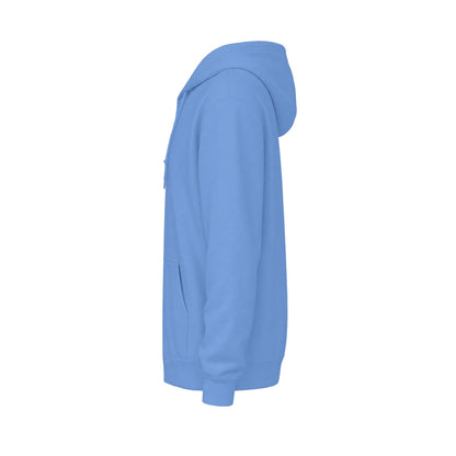 Unisex "In Dogs We Trust" Full-Zip Hoodie – Midweight Dog Lover's Sweatshirt