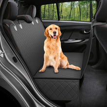 Car Back Seat Pet Mat With Zipper And Pocket For Travel
