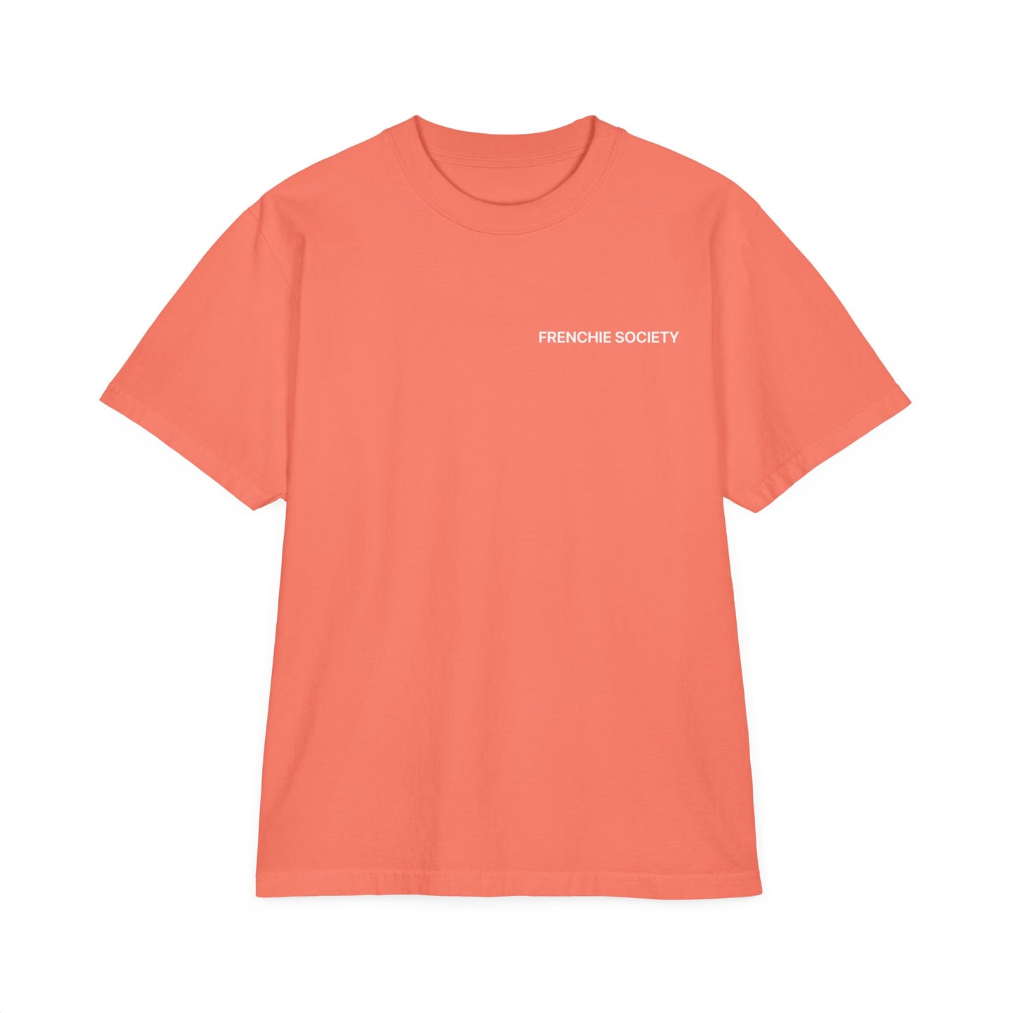 Frenchie Society Drop Shoulder T-Shirt Dog Tee