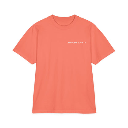Frenchie Society Drop Shoulder T-Shirt Dog Tee