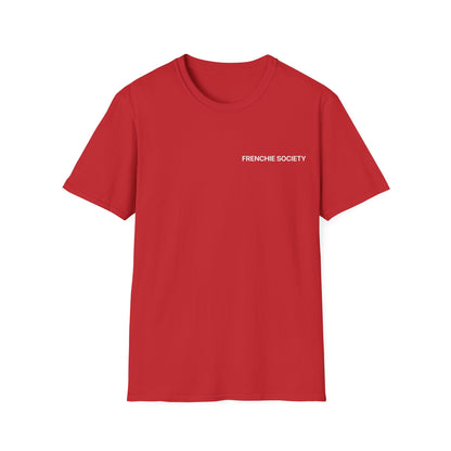 Frenchie Society Red T-Shirt Dog Lover Tee
