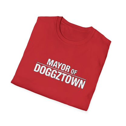 Mayor of Doggztown Funny Dog Lover Tee