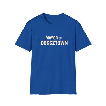 Mayor of Doggztown Funny Dog Lover Tee
