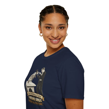 T-Shirt — 'Ain't Nothing Like a Hound Dogg' Vintage Elvis-Inspired Graphic Tee