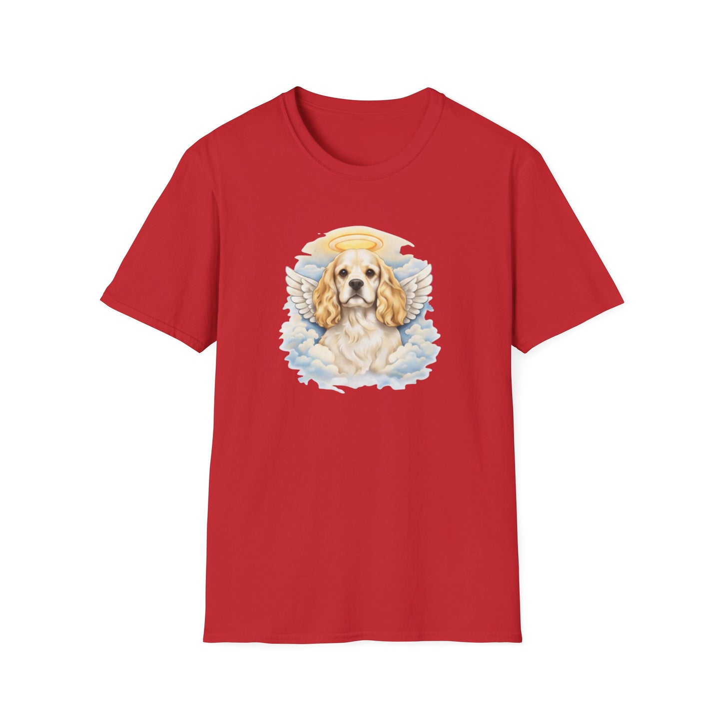 Angel Dog T-Shirt — Cocker Spaniel Memorial Tee
