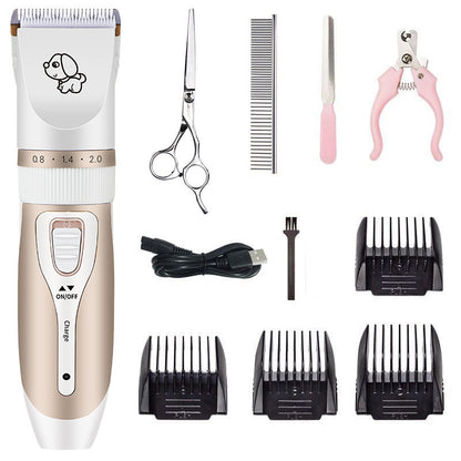 Pet Shaver With USB cable and 4 combs