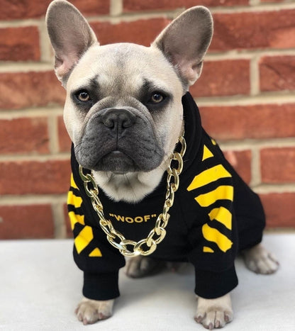 DoggFatherz.Co Three Stripe Street Dog Sweater