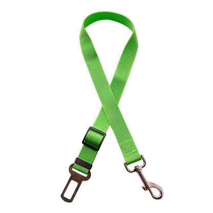 Adjustable Pet Cat Dog Car Seat Traction Dog Collars