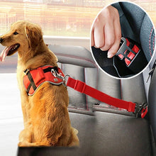 Adjustable Pet Cat Dog Car Seat Traction Dog Collars