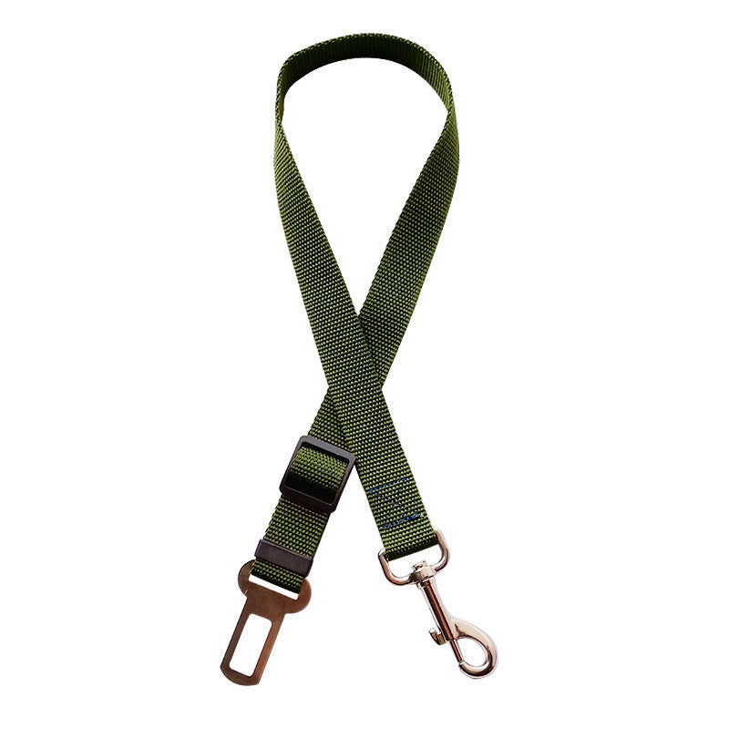 Adjustable Pet Cat Dog Car Seat Traction Dog Collars