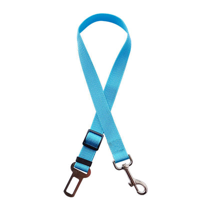 Adjustable Pet Cat Dog Car Seat Traction Dog Collars