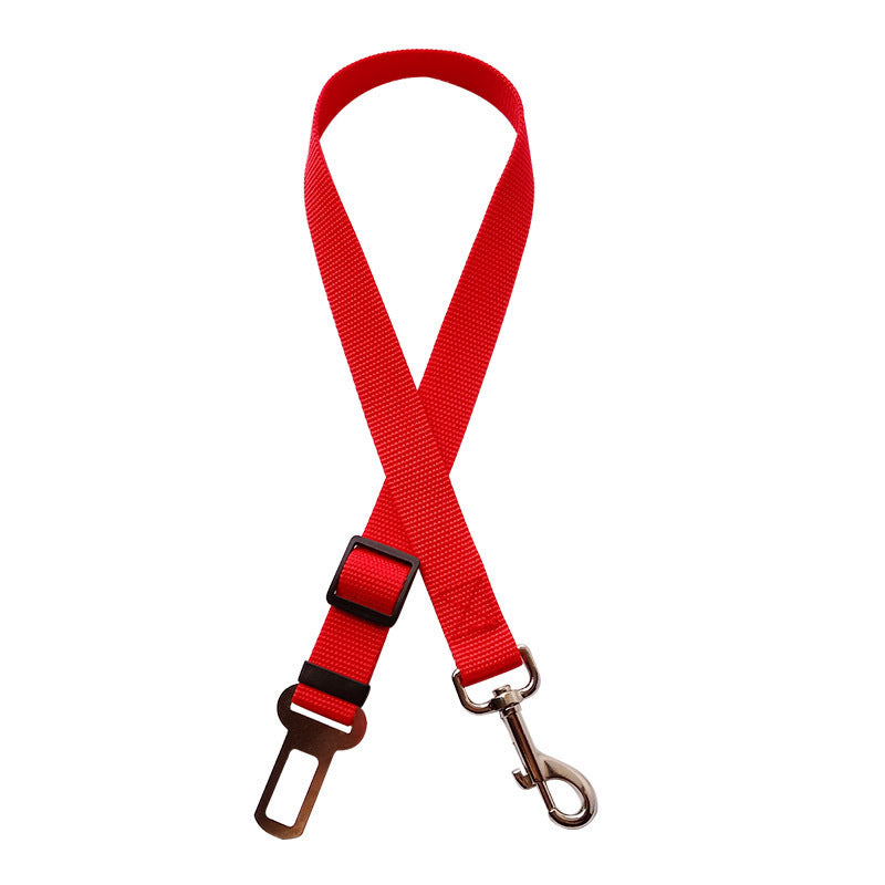 Adjustable Pet Cat Dog Car Seat Traction Dog Collars