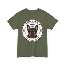 Frenchie Society Green T-Shirt Dog Lover Tee