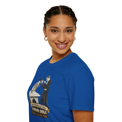 T-Shirt — 'Ain't Nothing Like a Hound Dogg' Vintage Elvis-Inspired Graphic Tee