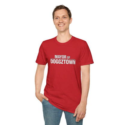 Mayor of Doggztown Funny Dog Lover Tee