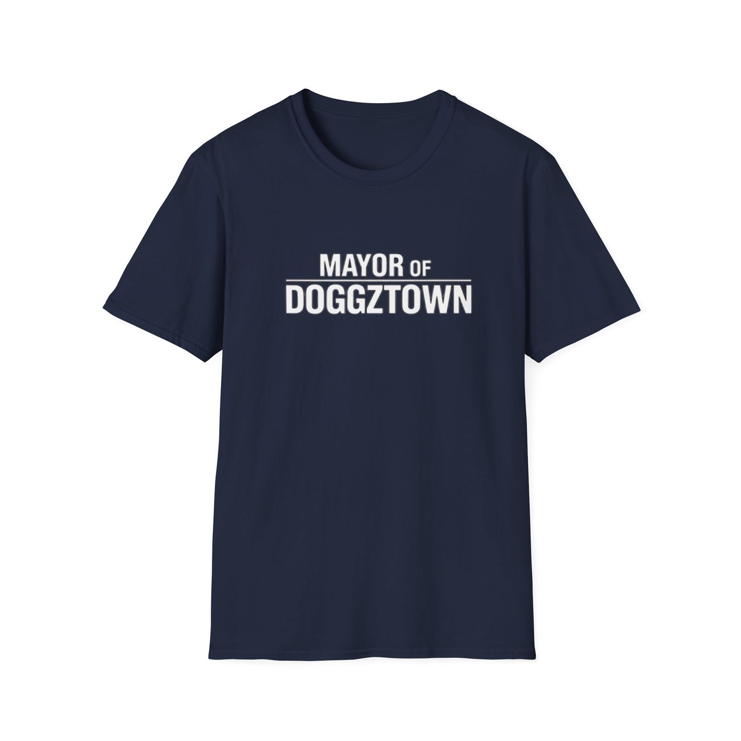 Mayor of Doggztown Funny Dog Lover Tee