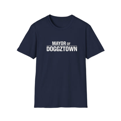 Mayor of Doggztown Funny Dog Lover Tee