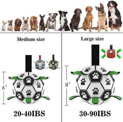 Interactive Dog Football Toy Soccer Ball  Pet Supplies