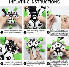 Interactive Dog Football Toy Soccer Ball  Pet Supplies