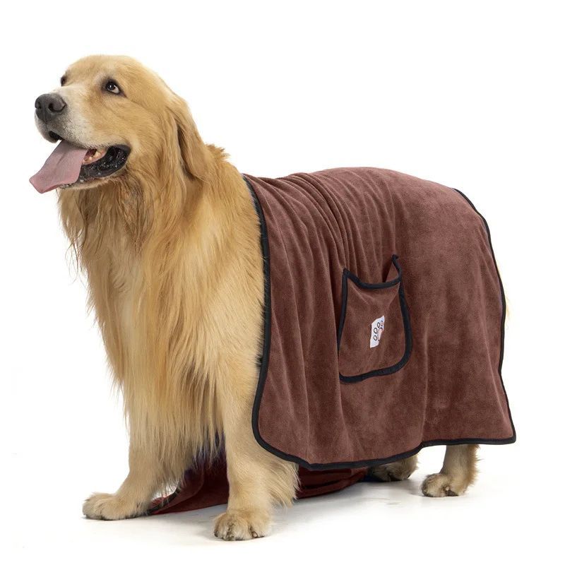 Pet Towel Bathrobe Water Absorbent And Quick Drying