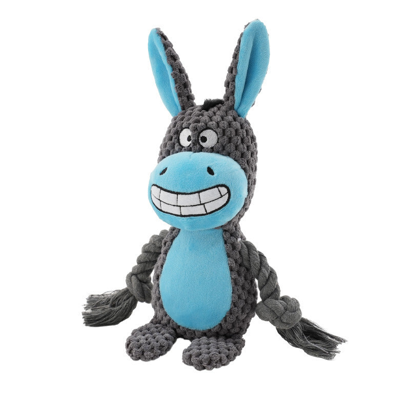 Pet Plush Sound Cotton Rope Toys Training Dog Supplies