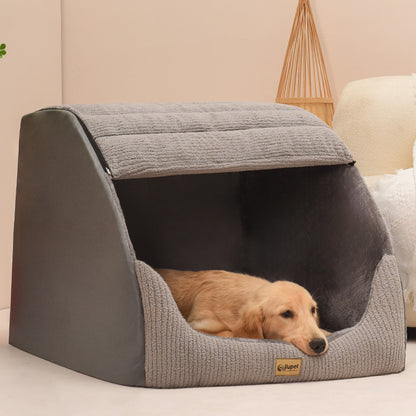 Warm, Removable And Washable Pet Bed