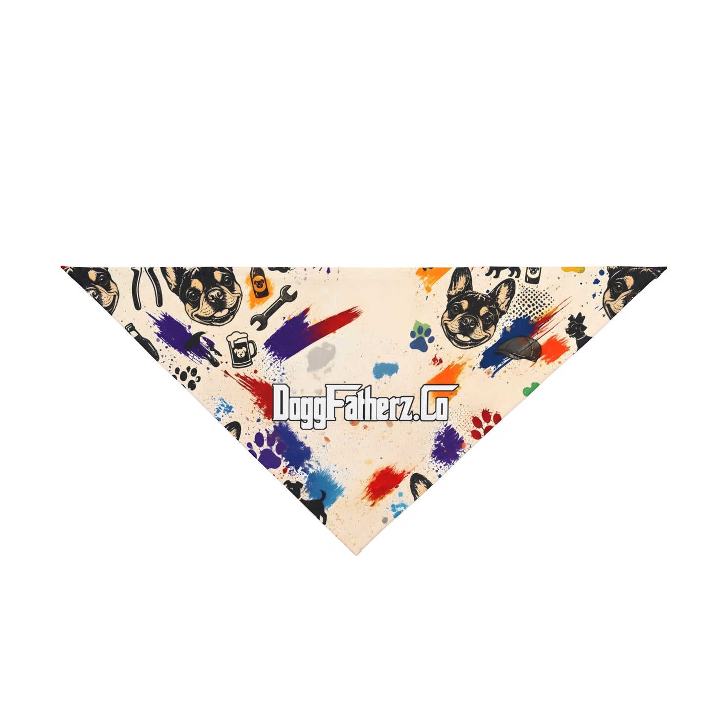 Pet's Bandana Doodle Pattern For Dogs