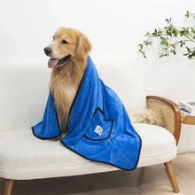 Pet Towel Dog Bathrobe Water Absorbent And Quick Drying