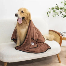 Pet Towel Dog Bathrobe Water Absorbent And Quick Drying