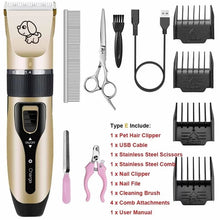 Pet Shaver With USB cable and 4 combs