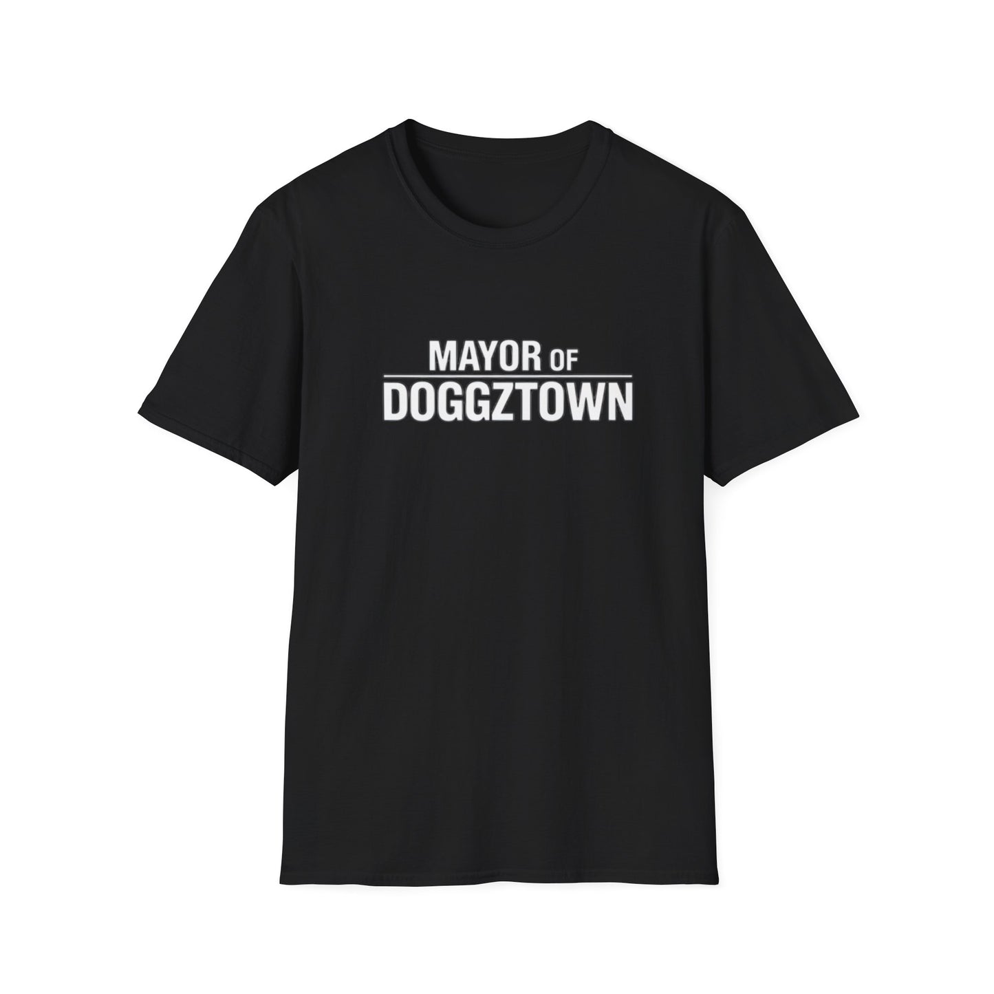 Mayor of Doggztown Funny Dog Lover Tee