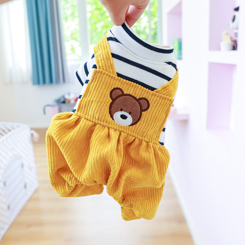 Teddy Fleece-lined Dog Clothing