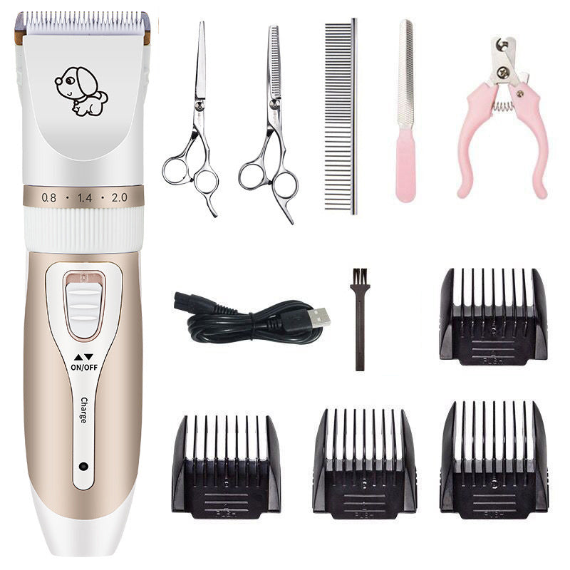 Pet Shaver With USB cable and 4 combs