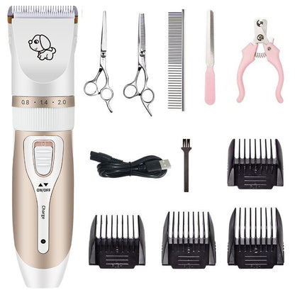 Pet Shaver With USB cable and 4 combs