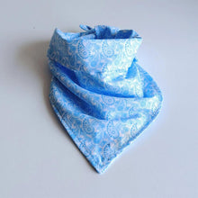 Double printed cotton pet scarf