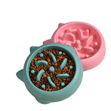 Pet Anti Choking Slow Feeder Dish Bowl