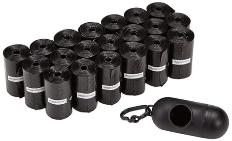 Basics Dog Poop Bags with Dispenser