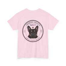 Frenchie Society T-Shirt — Yellow & Pink Dog Lover Tee