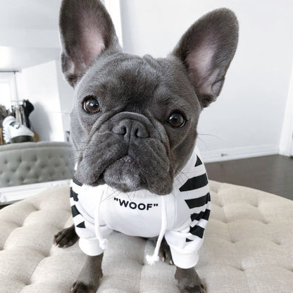 DoggFatherz.Co Three Stripe Street Dog Sweater