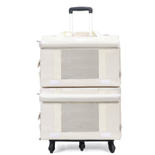 Portable Pet Trolley Double-deck Bag