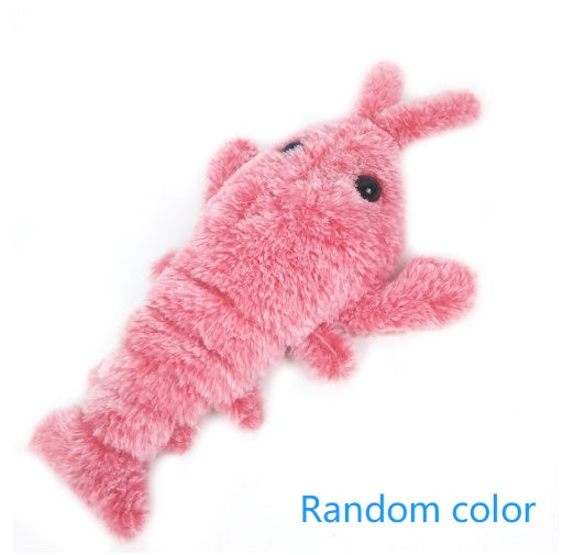 USB Charging Simulation Lobster Funny Dog Plush Toys
