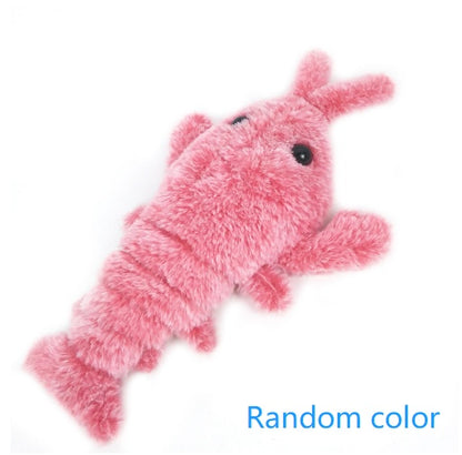 USB Charging Simulation Lobster Funny Dog Plush Toys